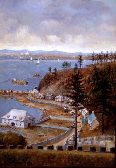 Henry Richard S. Bunnett Painting Norge oil painting art